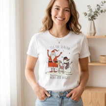 Camisa de Natal Aconchegante da Temporada
