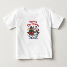 Camisa de Natal bonita para crianças