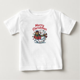Camisa de Natal bonita para crianças