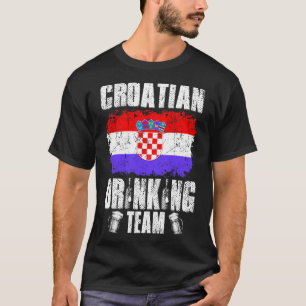 Camisa de Natal da Equipe de Bebendos da Croácia