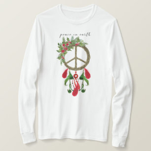 Camisa De Natal Da Praça da Paz Na Terra