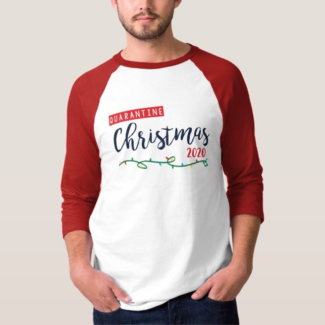 Camisa de Natal de 2020 em quarentena (Frente)