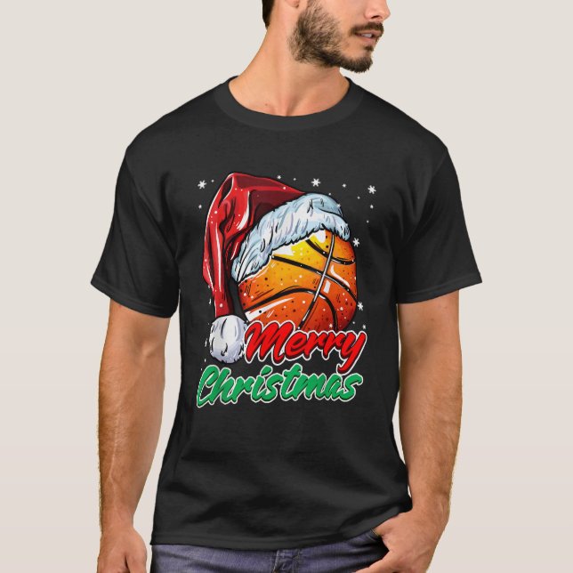 Camisa de Natal de basquetebol (Frente)