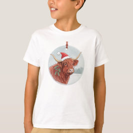 Camisa de Natal de Bezerro das Terras Altas Fofinh