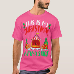 Camisa de Natal de Circo Mestre de Malabarismo de 
