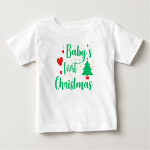 Camisa de Natal do Bebê - Feriado Celebrati