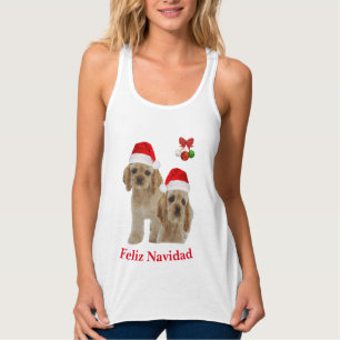 Camisa de Natal do Cocker spaniel
