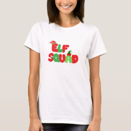 Camisa de Natal do Elf Squad