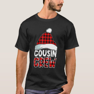 Camisa de Natal do Grupo de Primos Buffalo Xadrez