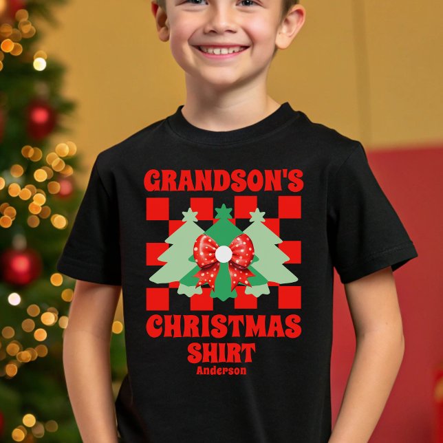 Camisa de Natal do neto personalizado (Criador carregado)
