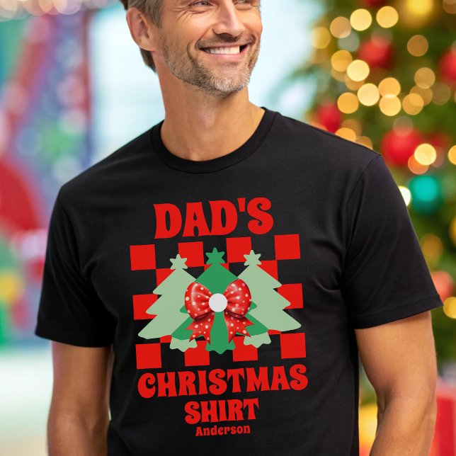 Camisa de Natal do Pai Personalizado (Criador carregado)