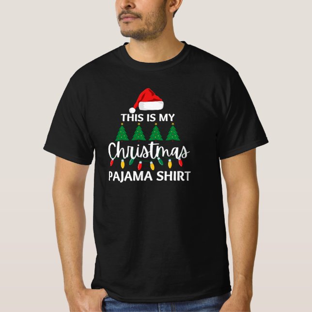 Camisa de Natal do Pajama (Frente)