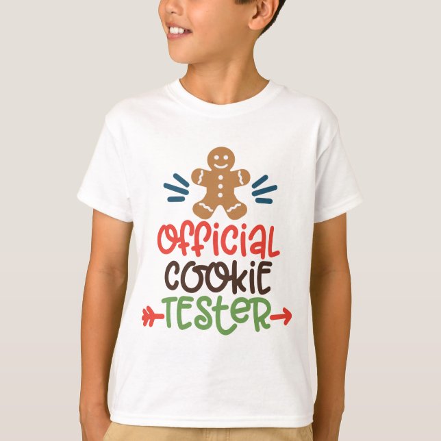 Camisa de Natal dos Boys de Cookie Oficial - Diver (Frente)