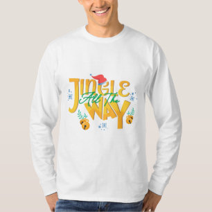 Camisa de Natal engraçada   Jingle Todo O Caminho