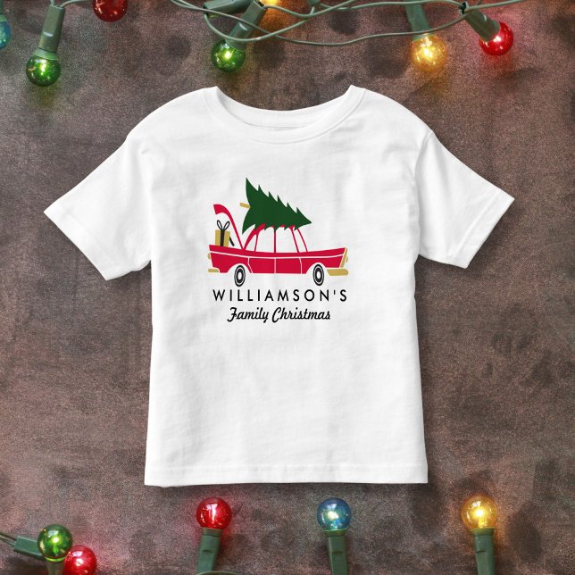 Camisa De Natal Engraçada Para Árvore De Natal Fam (Criador carregado)