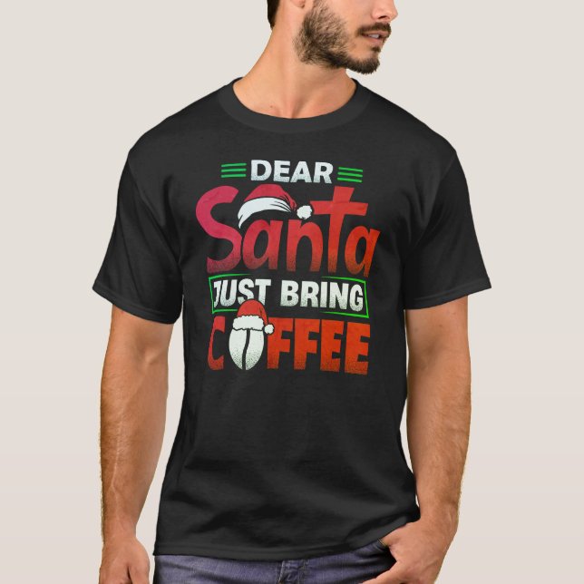 Camisa de Natal engraçada pedindo Papais noeis par (Frente)