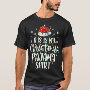 Camisa De Natal Esta É A Minha Camisa De Pijama De