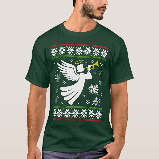 CAMISA DE NATAL FEIA ANJO NATAL (Frente)