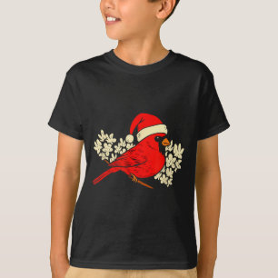 Camisa de Natal Feia de Natal do Pássaro Cardinal