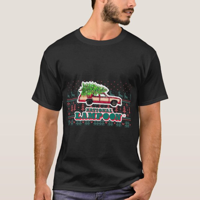 Camisa de Natal feia do National Lampoon (Frente)