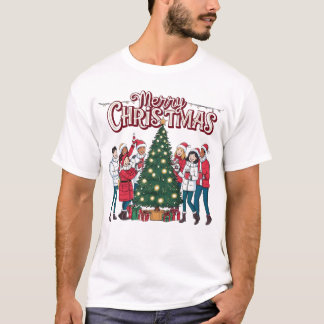 Camisa de Natal feliz