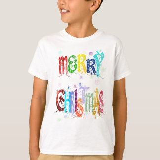 Camisa de Natal Feliz e Colorida