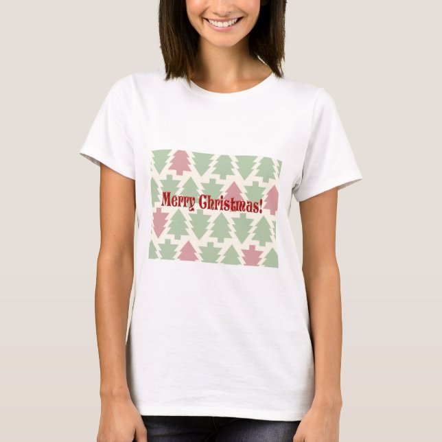Camisa de Natal - Feliz Natal - Árvores (Frente)