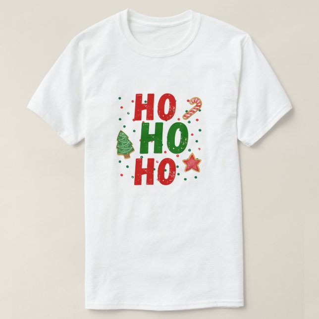 Camisa de Natal HoHo (Frente do Design)