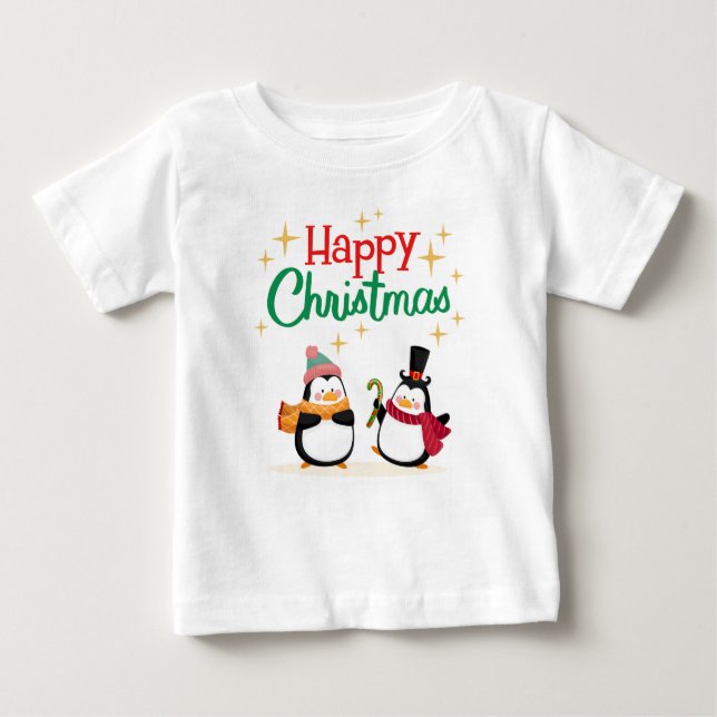 camisa de natal infantil (Frente)