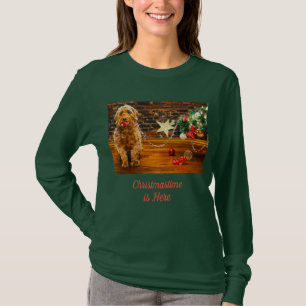 Camisa de Natal, mangas compridas