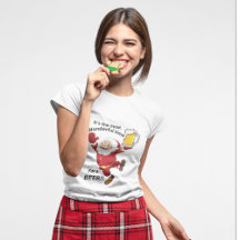 Camisa de Natal - Me para uma Cerveja