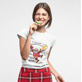 Camisa de Natal - Me para uma Cerveja