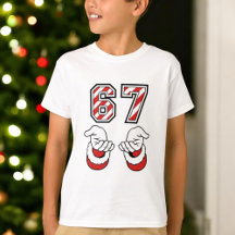 Camisa de Natal Meme Seis Sete 67 6 7 Feriado