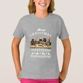 Camisa de Natal meowy
