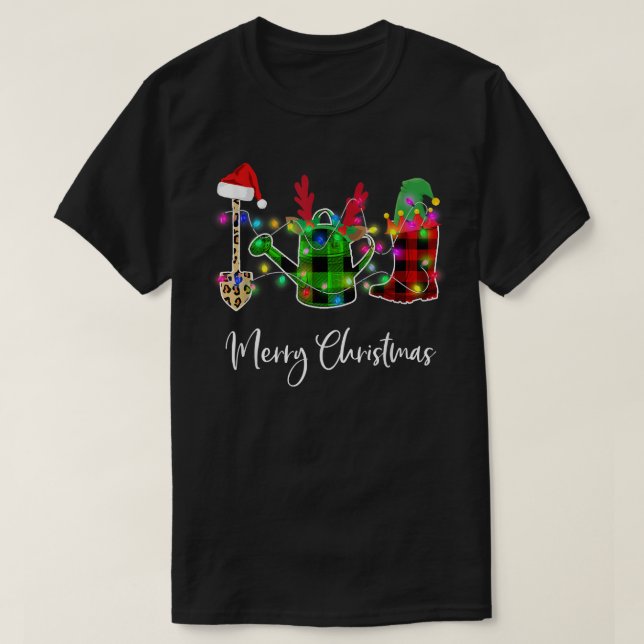 Camisa de Natal Merry T-Shirt (Frente do Design)