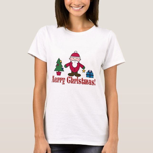 Camisa de Natal - Papai Noel - Feliz Natal (Frente)