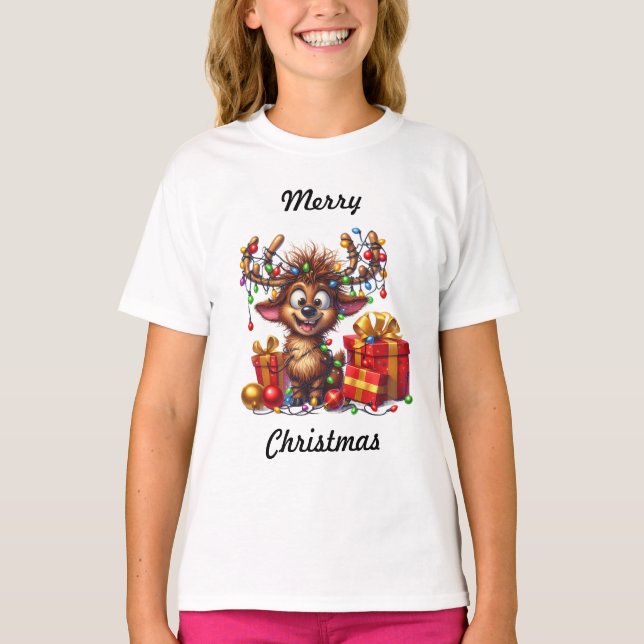 Camisa de Natal para crianças (Frente)
