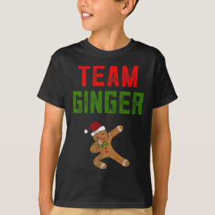 Camisa de Natal Para Crianças Equipe Ginger Dabbin