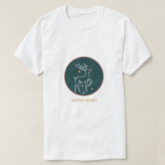 Camisa de Natal para Família: Desejos de Inverno