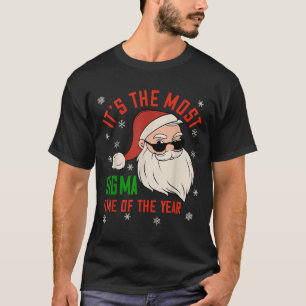 Camisa de Natal Sigma Sigma Papai Noel Garotos Ado