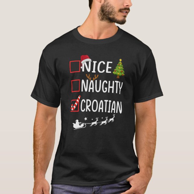 Camisa De Natal Xmas Santa Claus, Boa Noite (Frente)