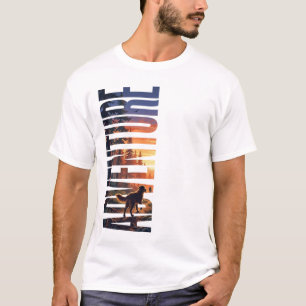 Camisa de Natureza de Cão de Caminhada de Aventura