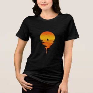 Camisa De Navegação Por Meio Do Sol - Víblias Do O