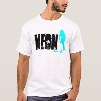 Camisa de néon do chicote