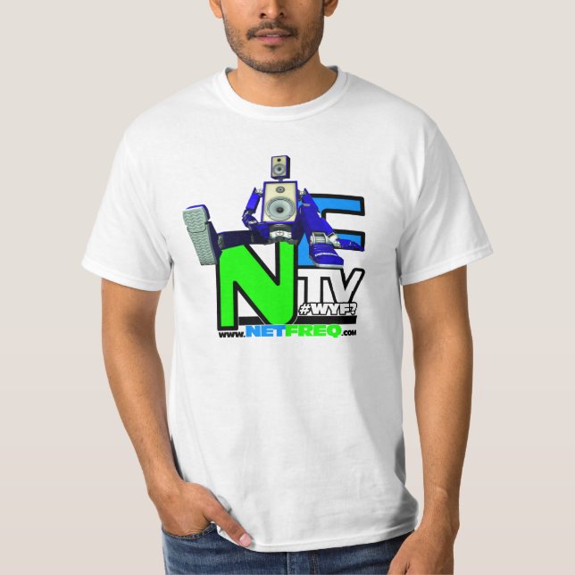 Camisa de NetFreq (Frente)