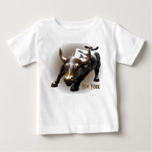 Camisa de Neve Nova Iorque, Shirt Bull Estátua Sou