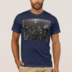 Camisa de New York da arquitectura da cidade do
