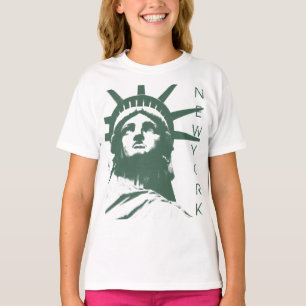 Camisa de New York da camisola da estátua da