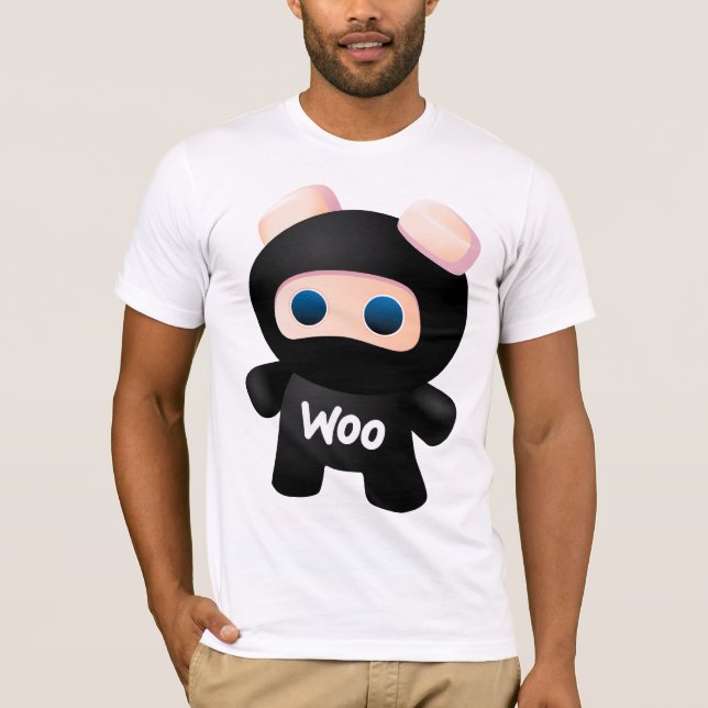 Camisa de Ninja (homens cabidos) (Frente)