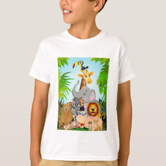camisa de niño de safari.